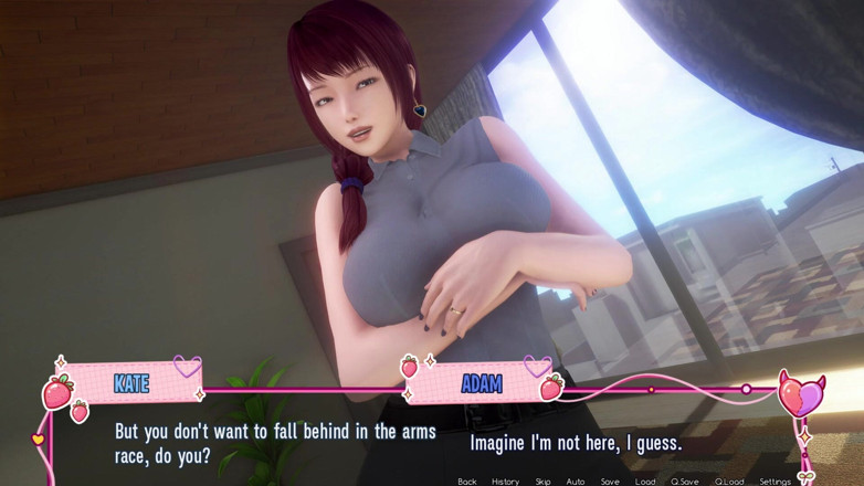 3D Cartoon Porn: Murmur 36 - Liz implora adam di prendere per la prima volta...