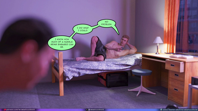 Captain Erogaming comics: Much Bigger Than My Boyfriend - College Days - Part 3