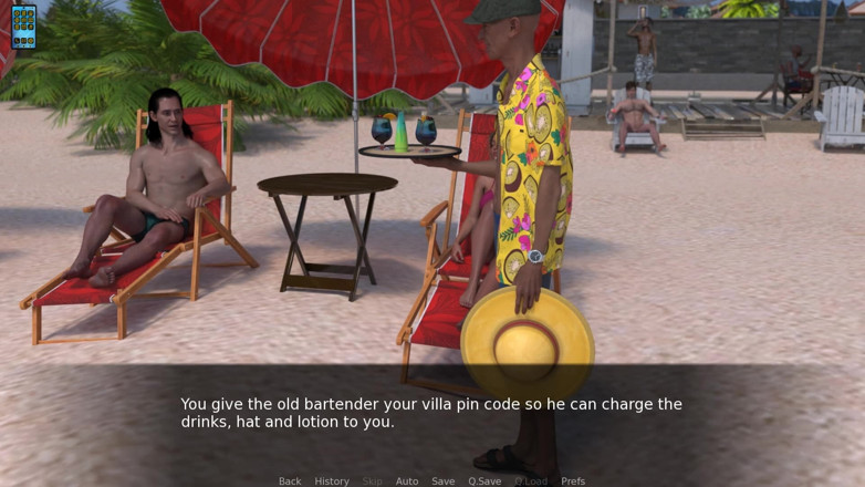 Dirty GamesXxX: Paradise City: esposa gostosa conta uma história para seu marido...