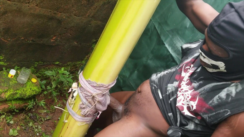 Movieporn: Masturbator Have Back Again with a Plantain Cum Hot