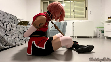 Miriam Slave: Sakura Haruno's Shibari-training