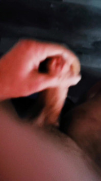 I Suddenly Got Horny and Then Quickly and Secretly Milked My Cock; the Pressure Had to Be Released.