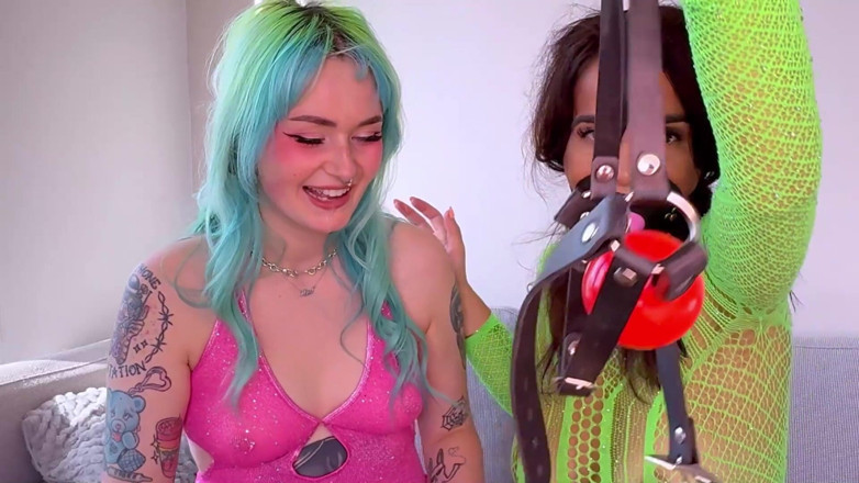 Latina Fetish: Bound for the Job:lesbian Bondage Competition (hd + Bts)