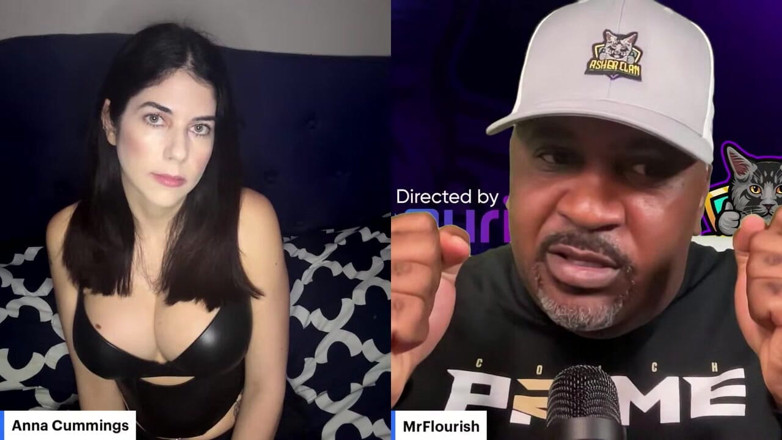 Mr Flourish Live: Mrflourish Podcast "the Morning After" mit Erwachsenen-Gast-Star anna cummings