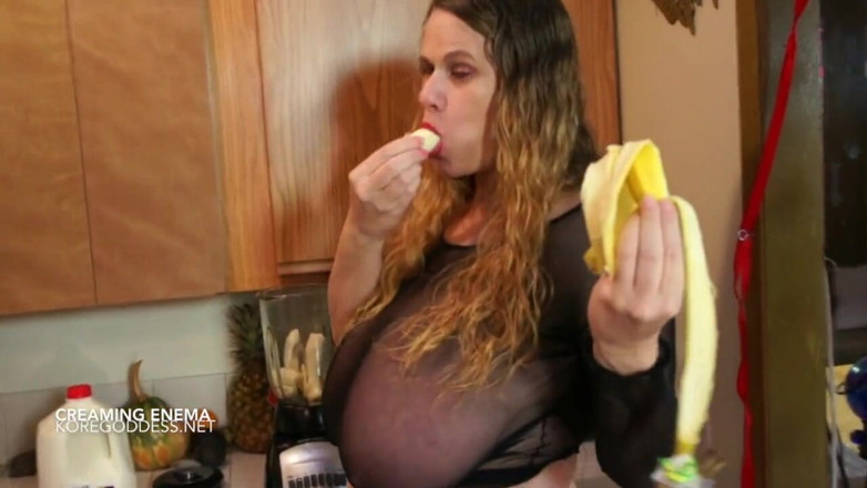 Kore Goddess: 濡れて乱雑なフィッシュネットBBW