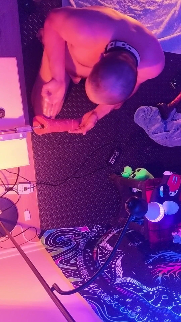 Pup Nico: Machine Gaping Pup's Hole