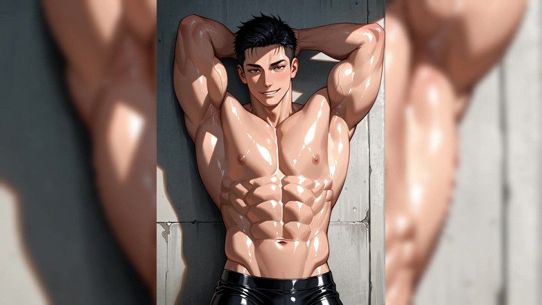 Erotic Man: Des mecs porno en ia posent