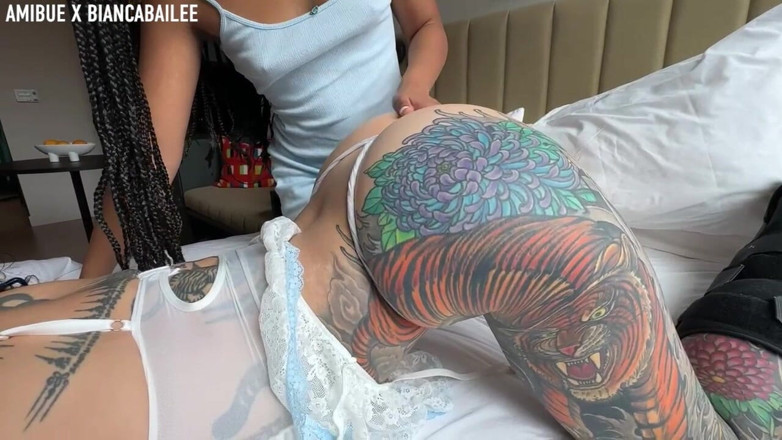 Bianca Bailee: Napalona fizjoterapeutka Ami Bue daje mi intensywny orgazm