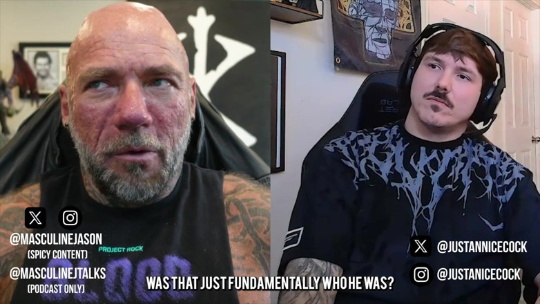 Raw and Uncensored with Masculine Jason: Confessioni porno star - Justan Nicecock (episodio 225)