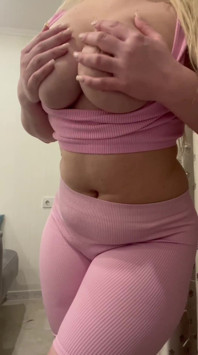 Some MILF Big Tits in Gym Outfit