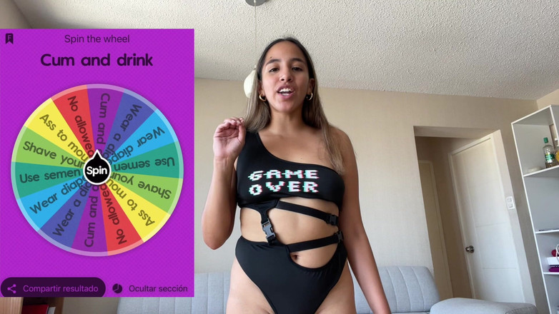 Goddess Alexa femdom: 旋转羞辱轮