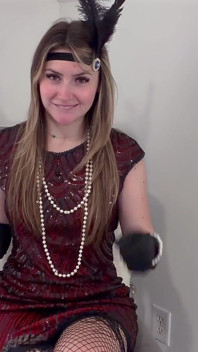 London Evans’Roaring '20s Branlette instruction 4k POV tentation vous attend !
