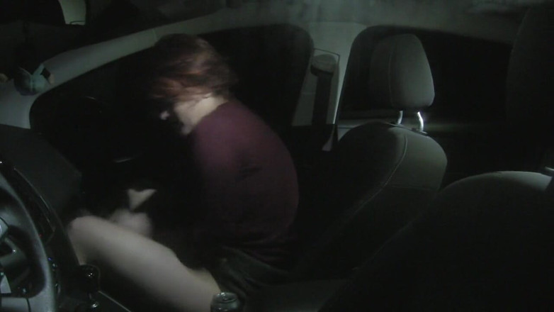 Popp Sylvie: Dogging with a stranger at the German autobahn