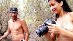 Full porn collection: 金髪の十代のMilyaと大きなおっぱい積屋外で鋳造