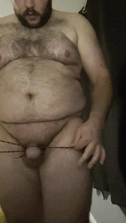 Shaun Cbt: 乳首クランプ付き靴下で極端なコックボンデージカバー