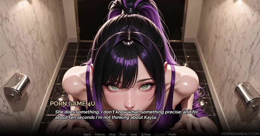 Porn game 4 u: 彼女はバスルームのドアに鍵をかけ、すぐにひざまずいた - 産業界へ - #3 - Obscurastudios - by Porngame4u