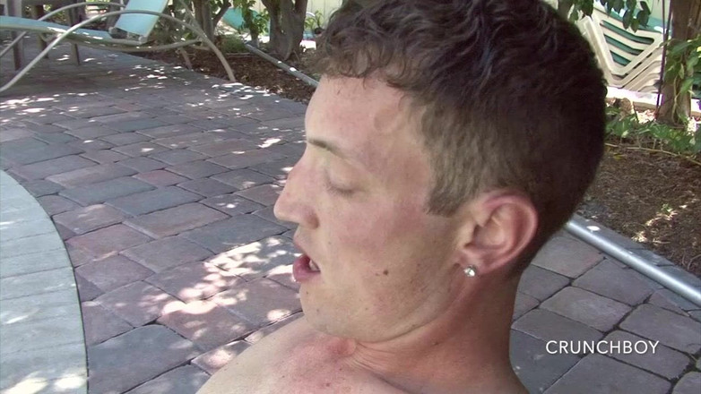 Slut twink used bareback by XXL cock: hetero foda dby gay em piscina