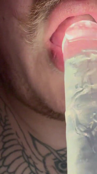 Glowing Dildo - Smoking