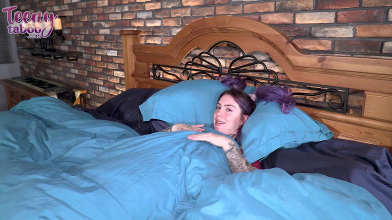 Teenytaboo: Sneaky Snuggler Step-dad Cums in Pandora Skye