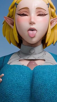 Công chúa Zelda Ahegao titjob POV Rule34