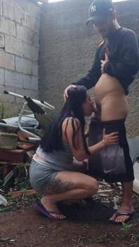 Eating a Girl at a Party, in the Back of the Farm