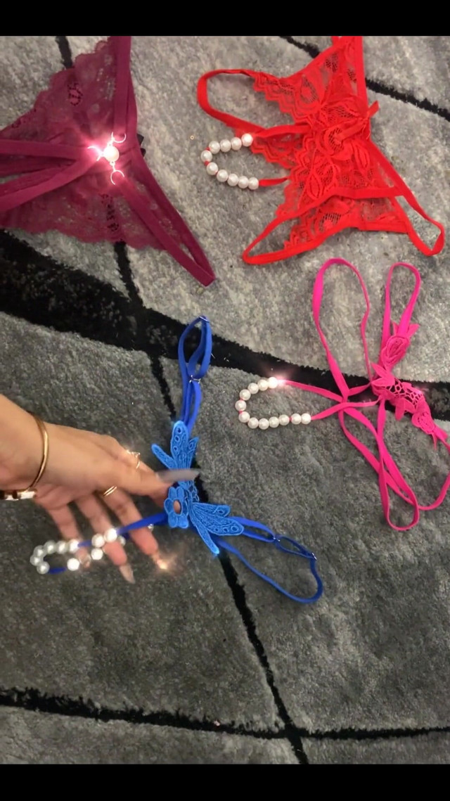 Love It Ty so Much Cant Wait to Show You Guys How These Crotcgless Panties Will Sit on Me (Anakaliyah)