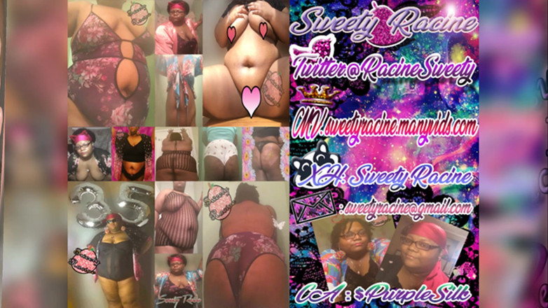 Sweety Racine: Sweety's Big Oily Feet
