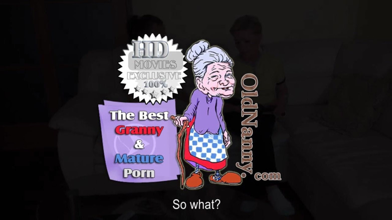 Old Nanny: 甘いティーンは彼女のGFでディルドを試してみたい