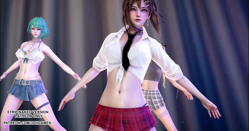 3D-Hentai Games: [mmd] conqueror doa Marie Rose Misaki Tamaki hot dance 4k 60fps