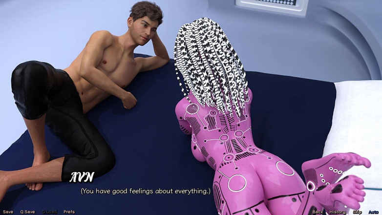 AVN Teller: Rătăcită în spațiu - Miranda este futută tare și îi place să călărească pula...