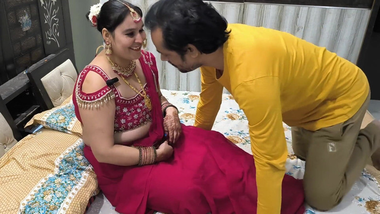 Desi chudai hub: Веселощі трахатися, перш ніж побачити місяць на Karva Chauth