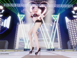 3D-Hentai Games: [Mmd] Rainbow Blaxx - Whoo Seraphine Dans Sexy League of Legends...