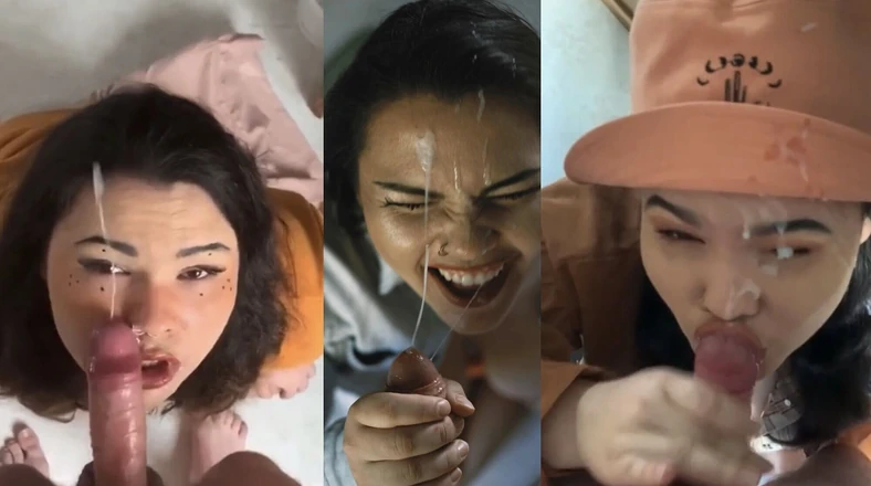 MyPrejacBoyfriend: Facial compilação! Muitos boquetes terminam