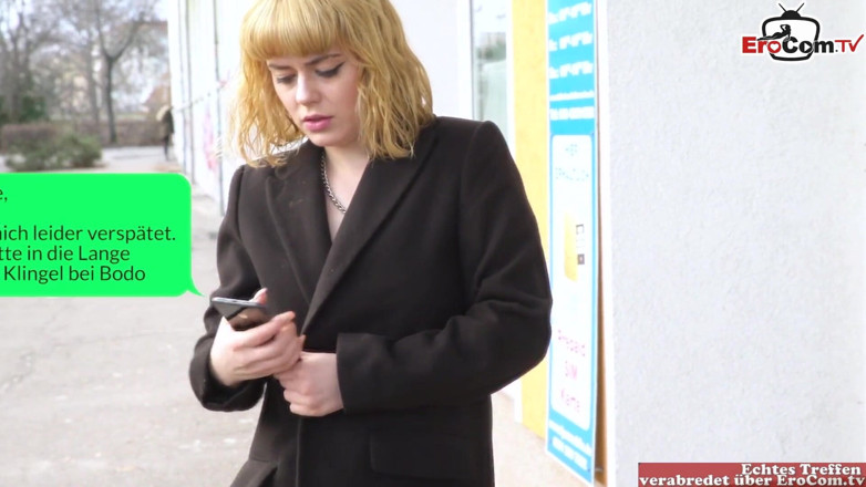 EroCom: German orange hair skinny teen fucky in job interview