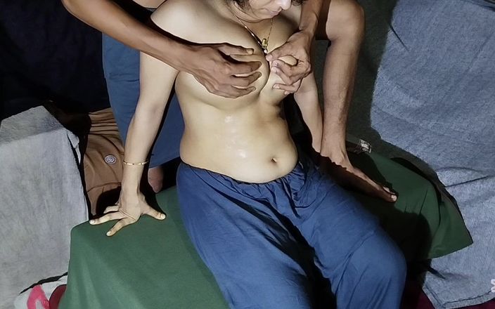 Kalachan69: Desi Indisch dorp hete Bhabhi neukpartij