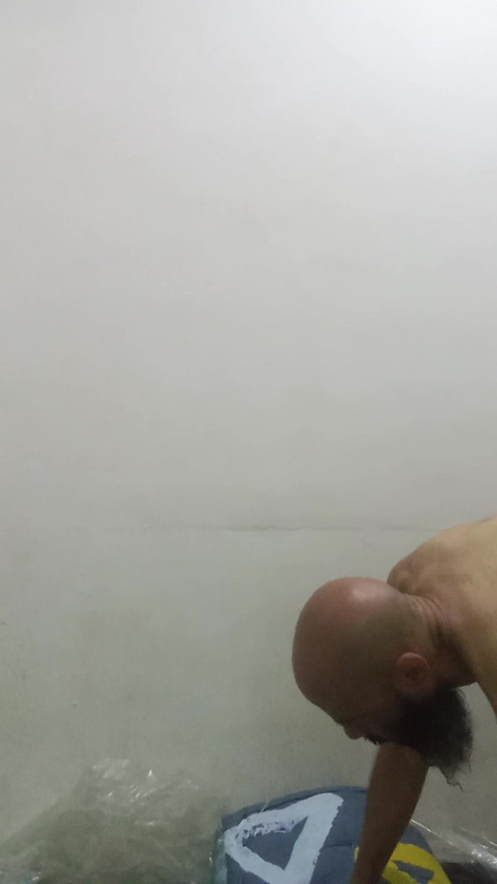 Jhonbahh: Exercitando meu pênis e bunda de manhã depois do banho