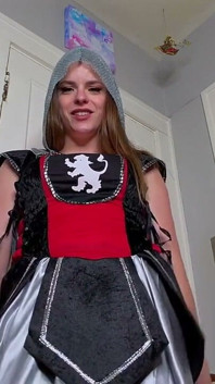 Kat Snow's Medieval Knight Femdom JOI - POV Battle Loser Submission Awaits!