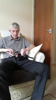 Masturbating on the Sofa