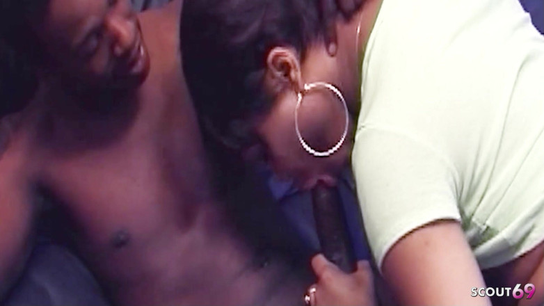 Shemale TS Collection: 흑누나 쉬멜을 꽉 조이는 후장 따먹는 흑인 대물 자지