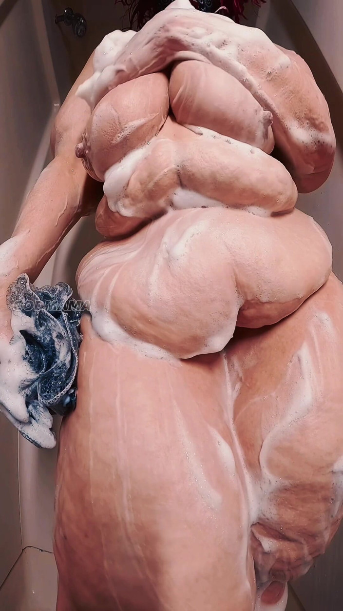 GODMAMA: Sexy Gorda En La Ducha &amp; Batido