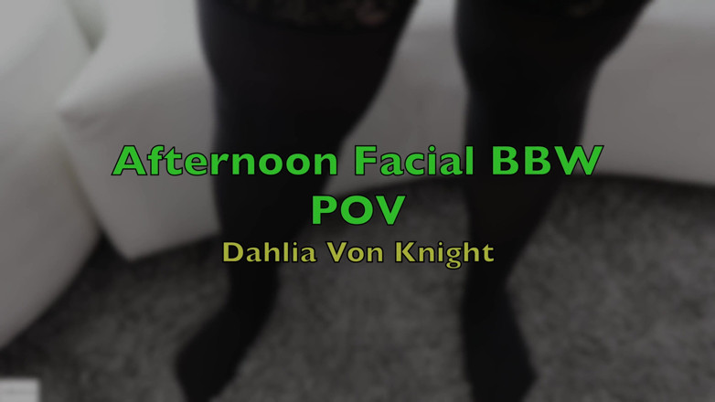 Chad Diamond: Odpolední velká kráska na obličej POV Dahlia Faciál