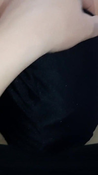 I Control My Lesbian Sex Slave's Head to Cum Faster