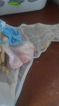 Orgazm na figurce Nefertari Vivi!