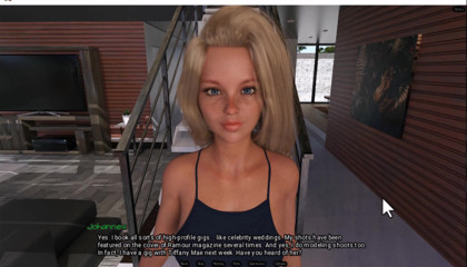 Johannes Gaming: Radiant 5 - Allison nue me fait bander