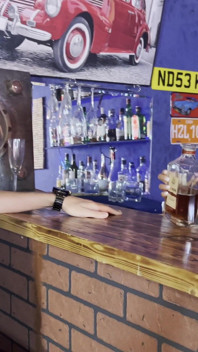 Monika Fox Gets Fucked in a Bar
