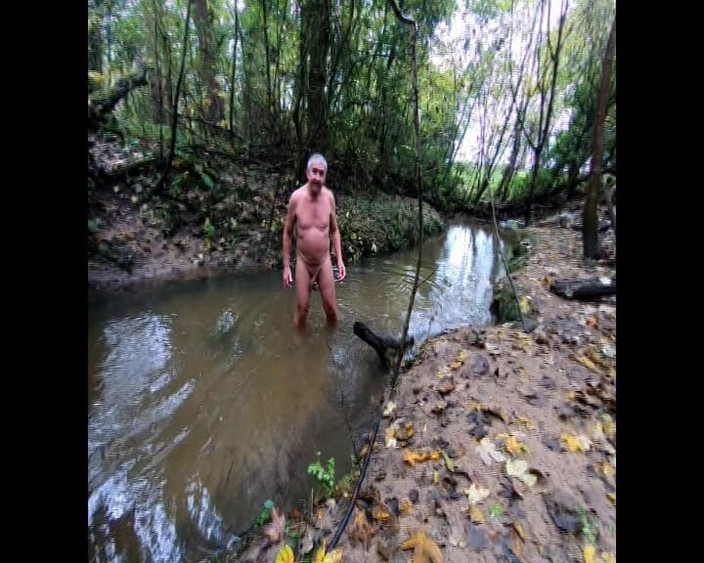 Andy: Naked in the Stream
