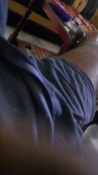 Dick in Living Room