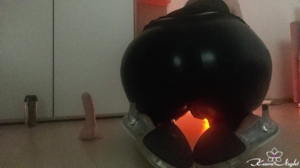 Kiara Night: Babe Sensual jerk off sex toy and play pussy - homemade