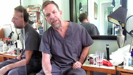 Hairyartist: Hårig artist i rak omvandlingsterapi session 8 11 2022