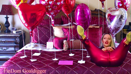 FinDom Goaldigger: Smelly dirty shoes Valentine's fuck